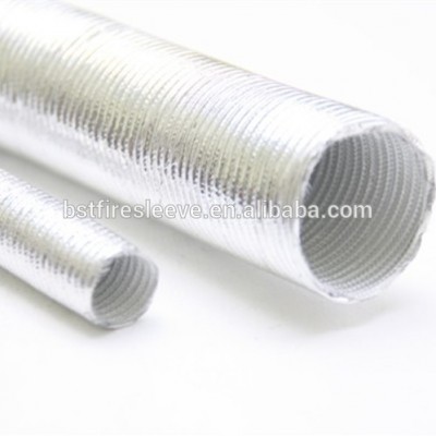 Heat Shield High Temperature Insulation Glass fiber aluminum thermo sleeve