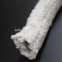 High Temperature Heat and Flame Resistant Ceramic Fiber Braided Sleeve