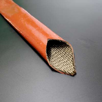 Glass Fibre Sleeving Treated With Silicone