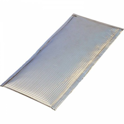 Heat Shield Metal Material 14 " X 20 " Exhaust Pipe Muffler Turbo Stainless Steel Aluminum Thermal Barrier